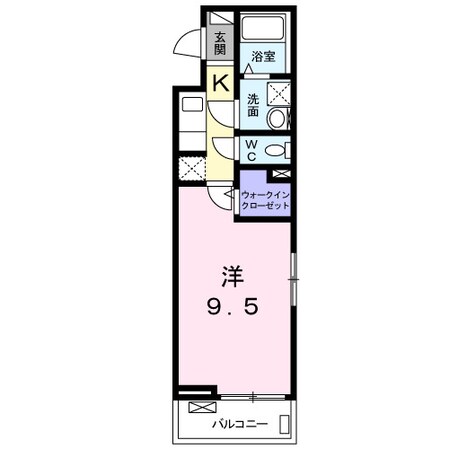 楽々園駅 徒歩11分 2階の物件間取画像